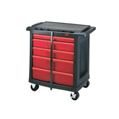 Wiremold: Tool Carts: Rubbermaid Commercial Products Tool StorageFittings & Kits: 5-Drawer Mobile Wo