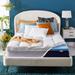 Sleep Innovations 4" Memory Foam Mattress Topper Gel Memory Foam/Cotton | 75 H x 39 W x 4 D in | Wayfair 3073869