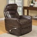 Lark Manor™ Akeelah 30" Wide Manual Glider Standard Recliner Polyester in Gray | 42.5 H x 31.5 W x 38 D in | Wayfair LNPK1623 34471205