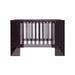 Nursery Works Vetro Crib Acrylic in Black | 35.25 H x 29.75 W in | Wayfair S1000DS