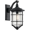 Kichler Royal Marine 18 1/4" High Black Outdoor Wall Light