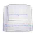 Zigozago - Baby Bedding Set Bed Linen Embroidered Sheets Elegant; Size: Little Bed 110 x 140 cm; Color: Light Blue