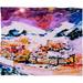 East Urban Home Winter Star Plush Fleece Throw Blanket Microfiber/Fleece/Microfiber/Fleece | 50 W in | Wayfair ESRB6502 34628918