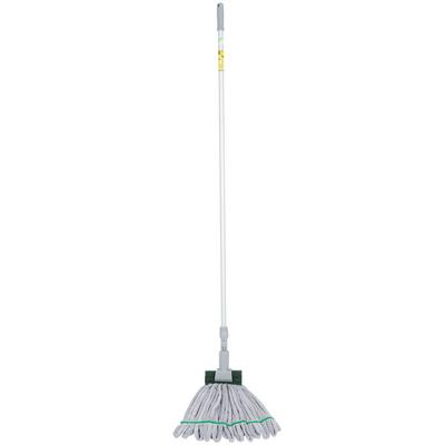 Unger SmartColor 16 oz. Microfiber String Mop Head Kit with Mop Handle, Mop Holder, and Cone Adapter