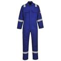 Portwest BIZ5 Men's Hi Vis FR Coveralls - Bizweld Iona Flame Retardant Fireproof Workwear Overalls Royal Blue, 3X-Large