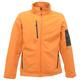 Regatta Men's Arcola Softshell Jacket Jacket, Multicoloured (Sun Orange/Seal Grey), Large (Manufacturer Size:L)