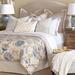 Eastern Accents Emory Comforter Polyester/Polyfill/Cotton in Blue/Brown/White | Super Queen Comforter | Wayfair DV1-399T