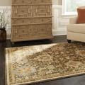 Brown 78.74 x 0.32 in Area Rug - Charlton Home® Oriental Area Rug in Chocolate Nylon/Polypropylene | 78.74 W x 0.32 D in | Wayfair