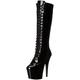 Pleaser ADORE-2023 Blk Str Pat/Blk UK 6 (EU 39)