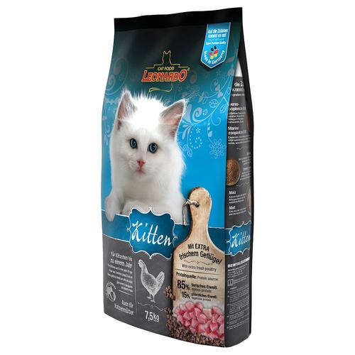 7,5kg Kittenfutter Leonardo Katzenfutter trocken