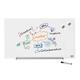 Nobo Glass Magnetic Whiteboard with Removable Pen Tray, 680 x 380 mm, InvisaMount Mounting System, Impression Pro, Brilliant White, 1905175