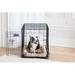 Petmate Snoozzy SnooZZy Cozy Crate Bolster Polyester in Black/Brown | 3 H x 35 W x 21.5 D in | Wayfair 85574