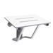 CSI Bathware Shower chair, Stainless Steel, Size 18.0 H x 15.0 W x 18.0 D in | Wayfair SEA-WB1815-NH-PHSLO