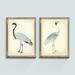 Bunny Williams Bird Art - Black Crane, 32" x 24" - Ballard Designs 32" x 24" - Ballard Designs