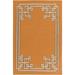 White 24 x 0.16 in Indoor Area Rug - Beth Lacefield for Surya Alameda Handmade Flatweave Wool Orange Area Rug Wool | 24 W x 0.16 D in | Wayfair