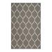 Palmetto Indoor/Outdoor Rug - Anthracite/Beige, 9' x 12' - Ballard Designs Anthracite/Beige 9' x 12' - Ballard Designs