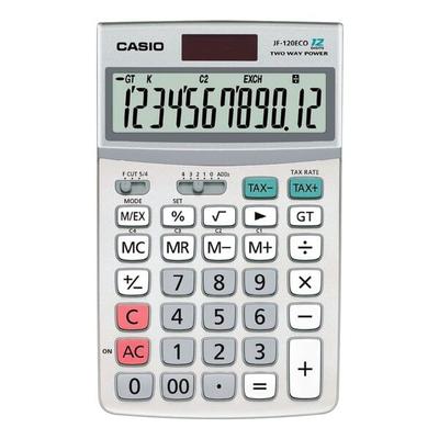 CASIO Tischrechner »JF-120eco« silber, 17.3x2.63x10.7 cm Image