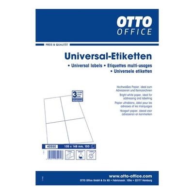 OTTO Office 400er-Pack Universal Klebeetiketten weiß Image