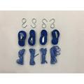 4-Pack Replacement Tie-down Rope Hook and Strap Kit