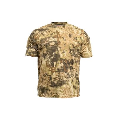 Kryptek Men's Stalker Short Sleeve T-Shirt Cotton, Kryptek Highlander SKU - 597928