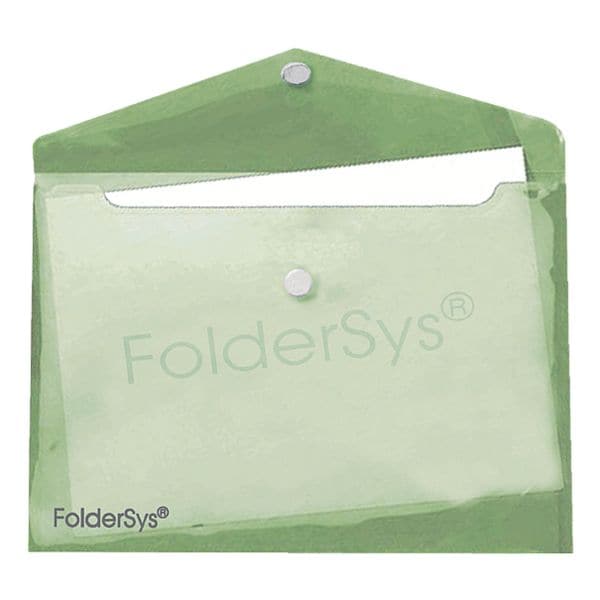 Foldersys Aktentasche A4 quer 100 Blatt grün, 23.9x33.4 cm Image