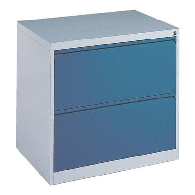 Hängeregistraturschrank A4 blau, CP, 78.7x73.3x59 cm