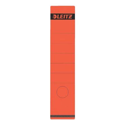 Leitz Selbstklebende Ordnerrücken-Etiketten »1640« rot, 8 cm Image