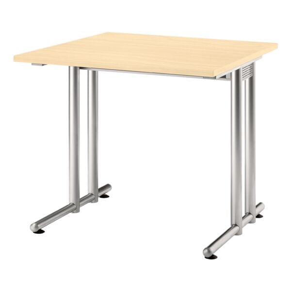HAMMERBACHER Schreibtisch »Flexiline II« 80 cm braun, 80x72x80 cm