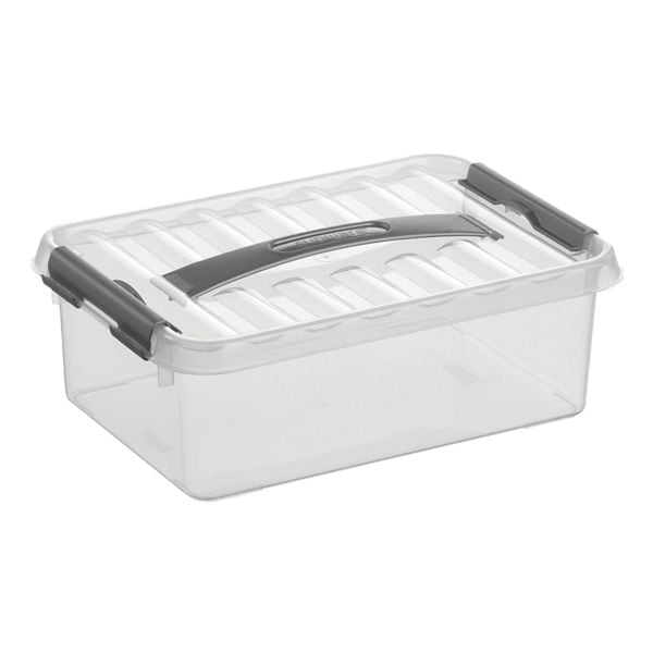sunware Ablagebox »the q-line« 4 Liter H6160002 transparent, 20x10x30 cm Image