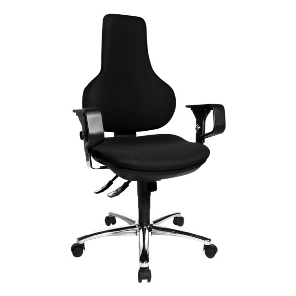 Topstar Bürostuhl »Ergo Point SY Deluxe« mit Armlehnen schwarz