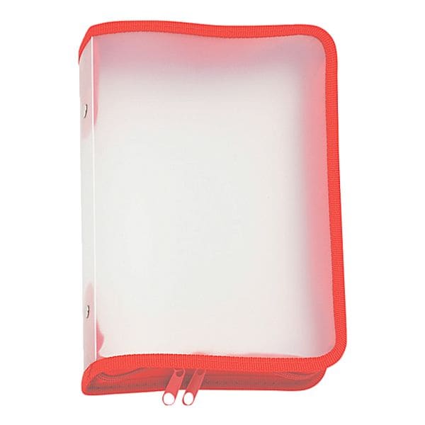 Foldersys Reißverschlussmappe A5 300 Blatt rot, 16.5x23 cm Image