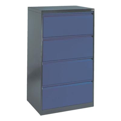 Hängeregistraturschrank A4 blau, CP, 78.7x135.7 cm