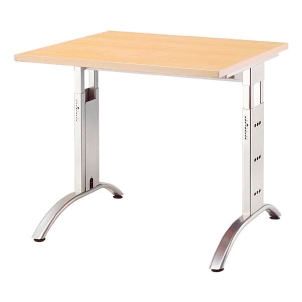 OTTO Office Premium Schreibtisch »Otto Office Line II« 80 cm braun, 80x82x80 cm