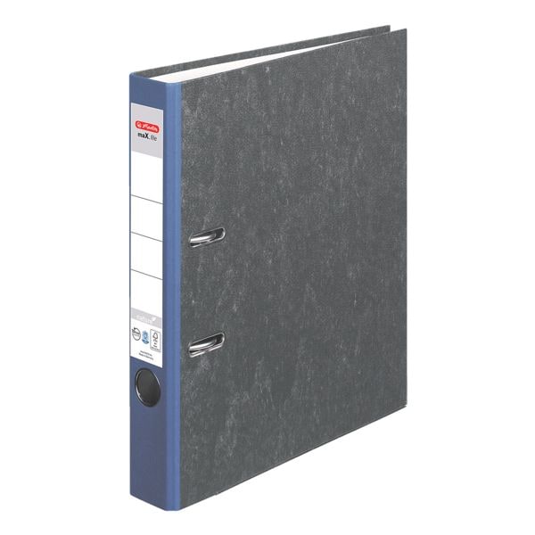 Herlitz Ordner »maX.file nature« schmal blau, 5x31.8x28.5 cm Image