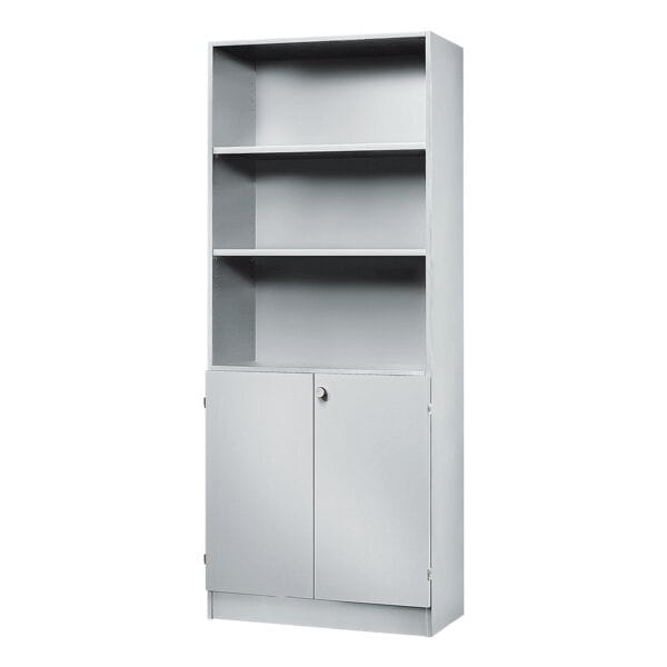 HAMMERBACHER Mehrzweckschrank »Q-Line« abschließbar grau, 80x200.4x42 cm