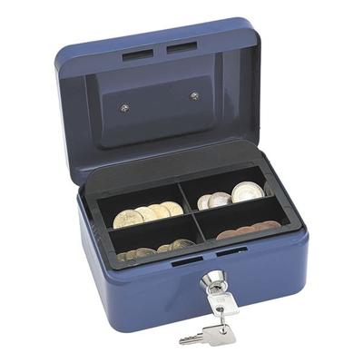 Wedo Geldkassette Größe 1 blau, 15.2x8x11.5 cm Image