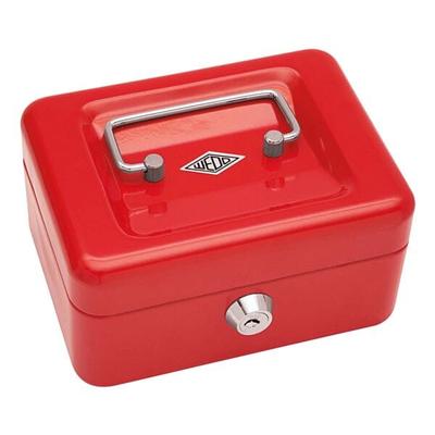Wedo Geldkassette Größe 1 rot, 15.2x8x11.5 cm