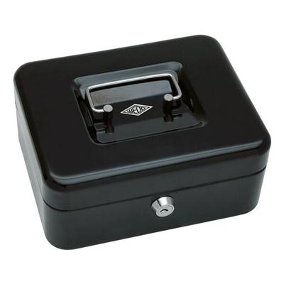 Wedo Geldkassette Größe 2 schwarz, 20x9x16 cm