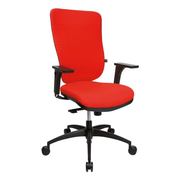 Topstar Bürostuhl »Soft Pro 100« ohne Armlehnen rot
