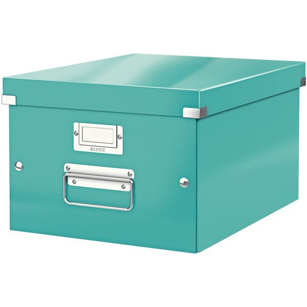 Leitz Ablagebox WOW 6044 »Click & Store« mittel blau, 28.1x20x36.9 cm Image