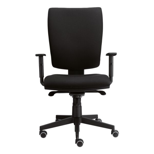 HAMMERBACHER Bürostuhl »Solid« mit Armlehnen schwarz