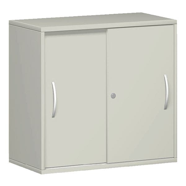 Geramöbel Schiebetürenschrank »Lissabon« 2 OH 80 cm grau, 80x72x42.5 cm