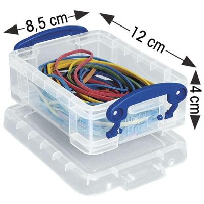 Really Useful Box Ablagebox 0,2 Liter transparent, 12x4.5x8.5 cm