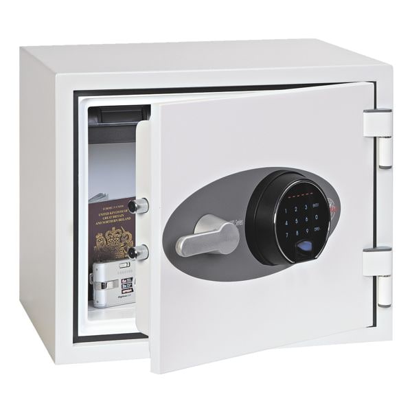 Phoenix Feuerschutztresor »Titan FS1281F« 19 L signalweiß grau, 41x36x36.5 cm