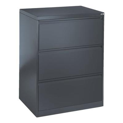 Hängeregistraturschrank A4 schwarz, CP, 78.7x104.5 cm