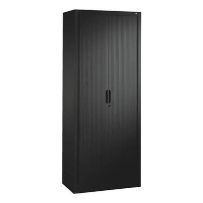 CP Stahlschrank »Omnispace« mit Rollladen 80 x 198 cm schwarz, 80x198x42 cm