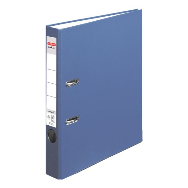 Herlitz Ordner »maX.file protect« schmal blau, 5x31.8x28.5 cm Image