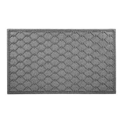 Water & Dirt Shield Oxford Door Mat - Bluestone, 35" x 97" in Bluestone - Frontgate