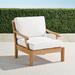 Cassara Lounge Chair with Cushions in Natural Finish - Rain Air Blue - Frontgate