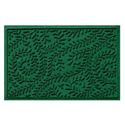 Water & Dirt Shield Boxwood Door Mat - Bordeaux, 35" x 59", No Mongramming - Frontgate